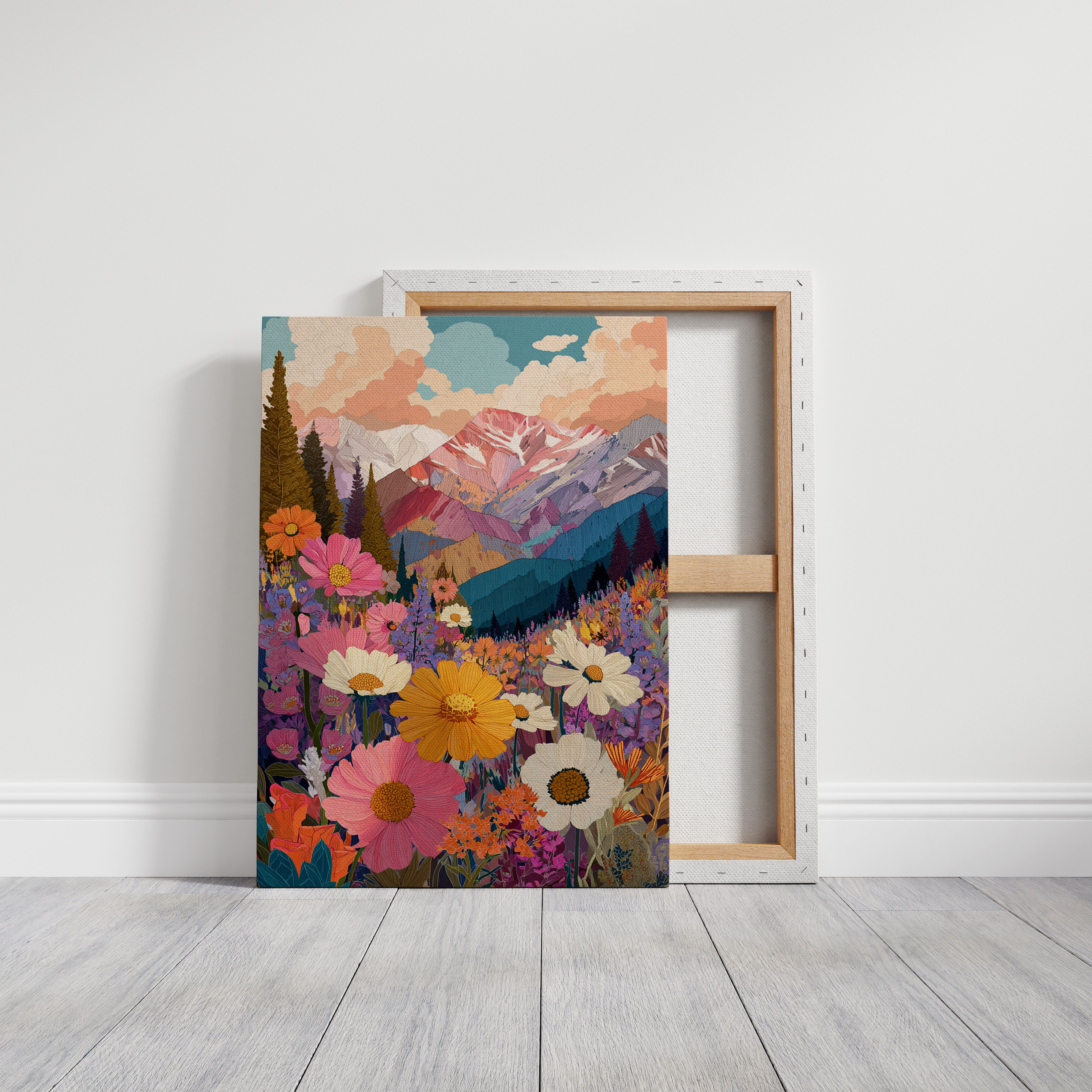 Mountains Cradle Blooming Secrets