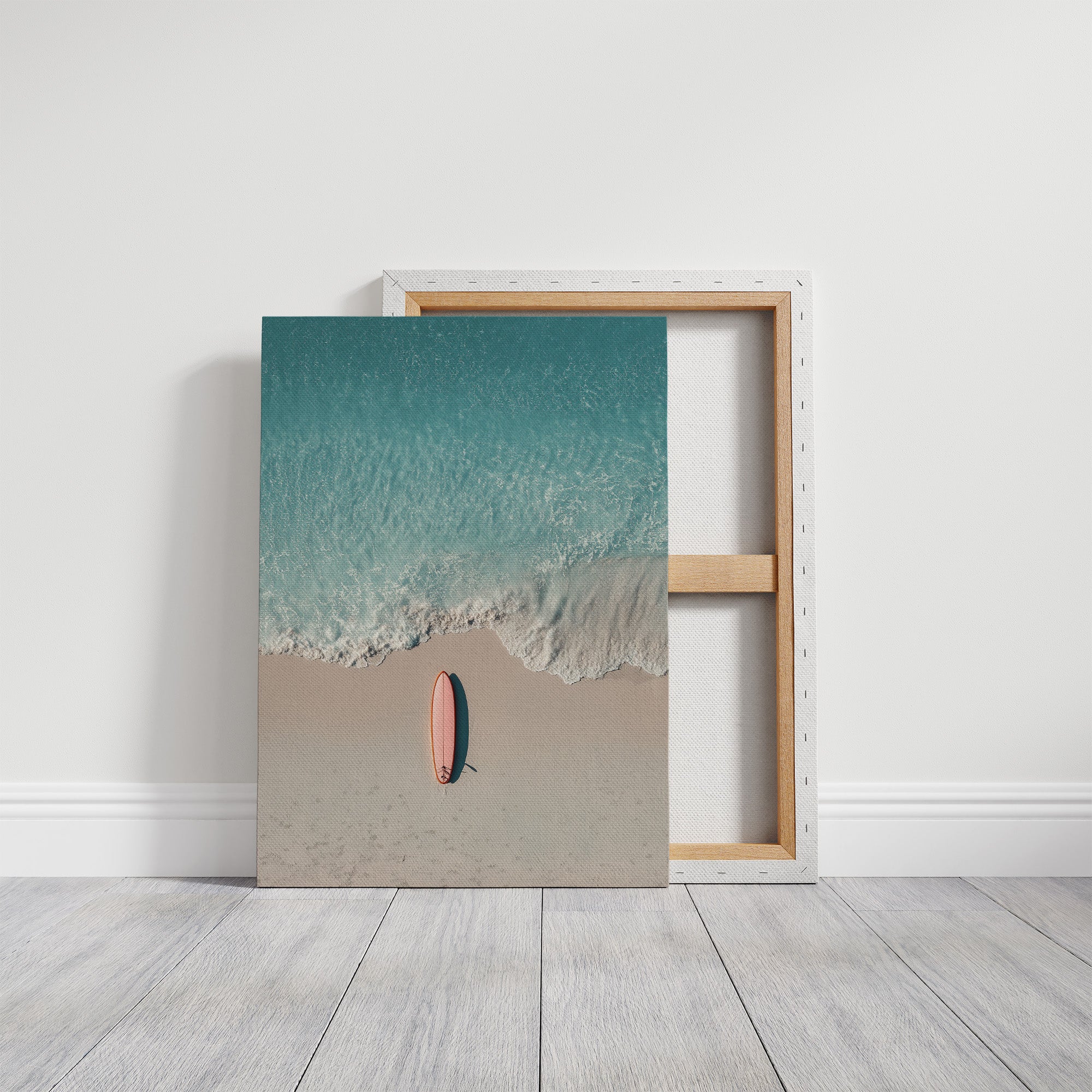 Surfboard, Sand, Solitude