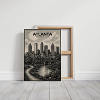 Atlanta in Woodcut
