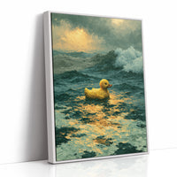 Rubber Duck Takes the Sea