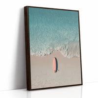 Surfboard, Sand, Solitude