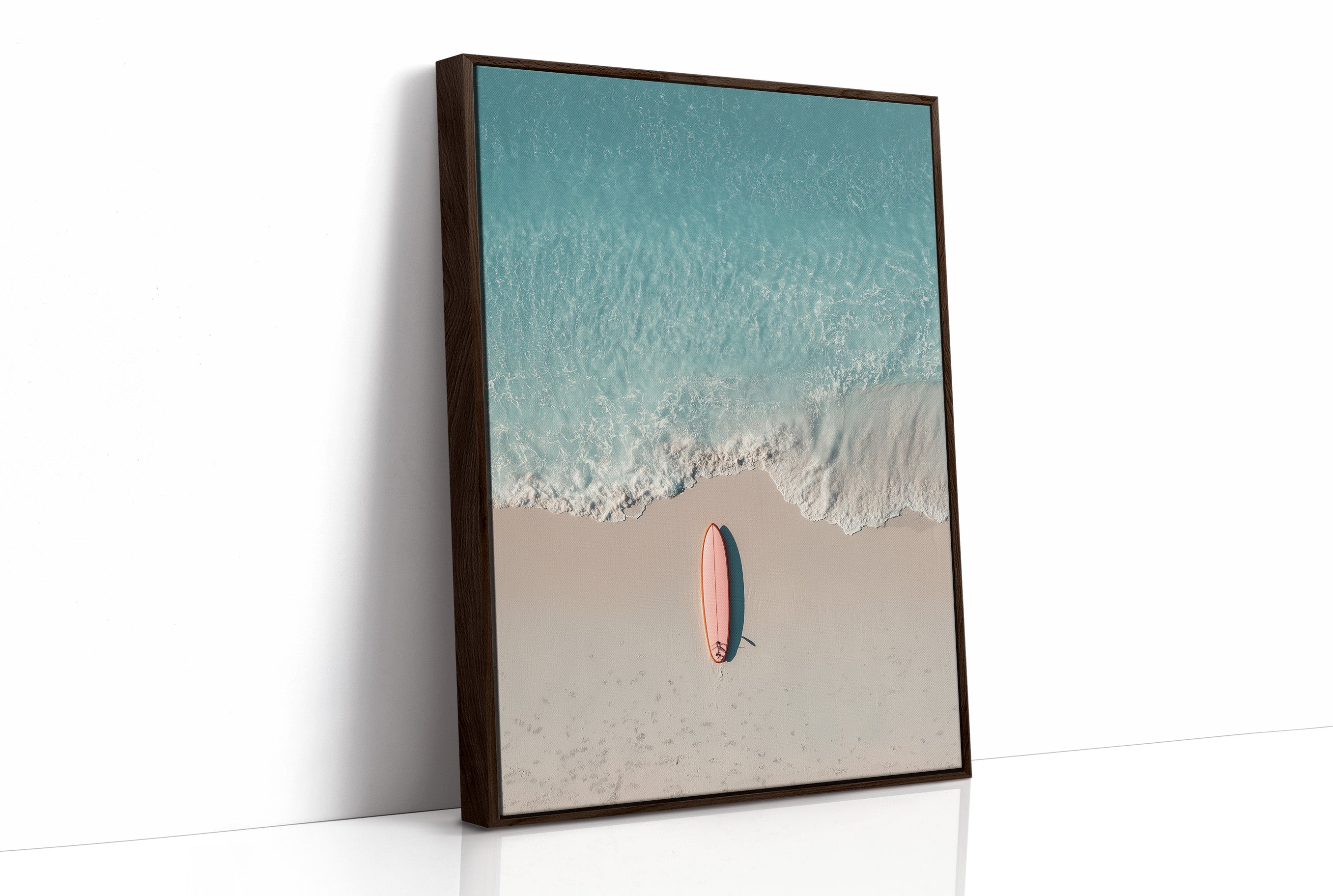 Surfboard, Sand, Solitude