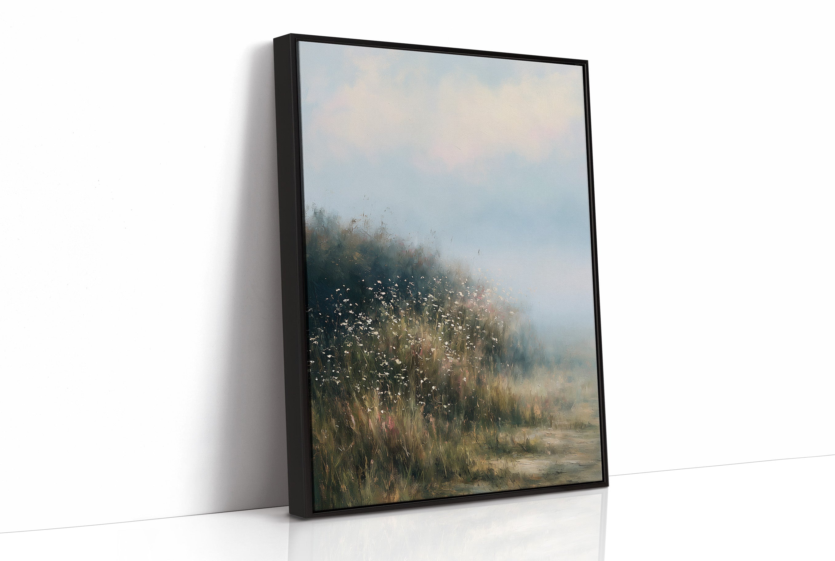Wildflowers in the Morning Haze