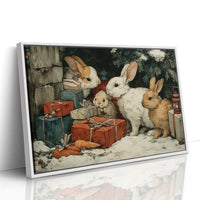 Bunnies Under the Tree