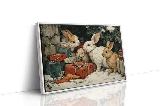 Bunnies Under the Tree