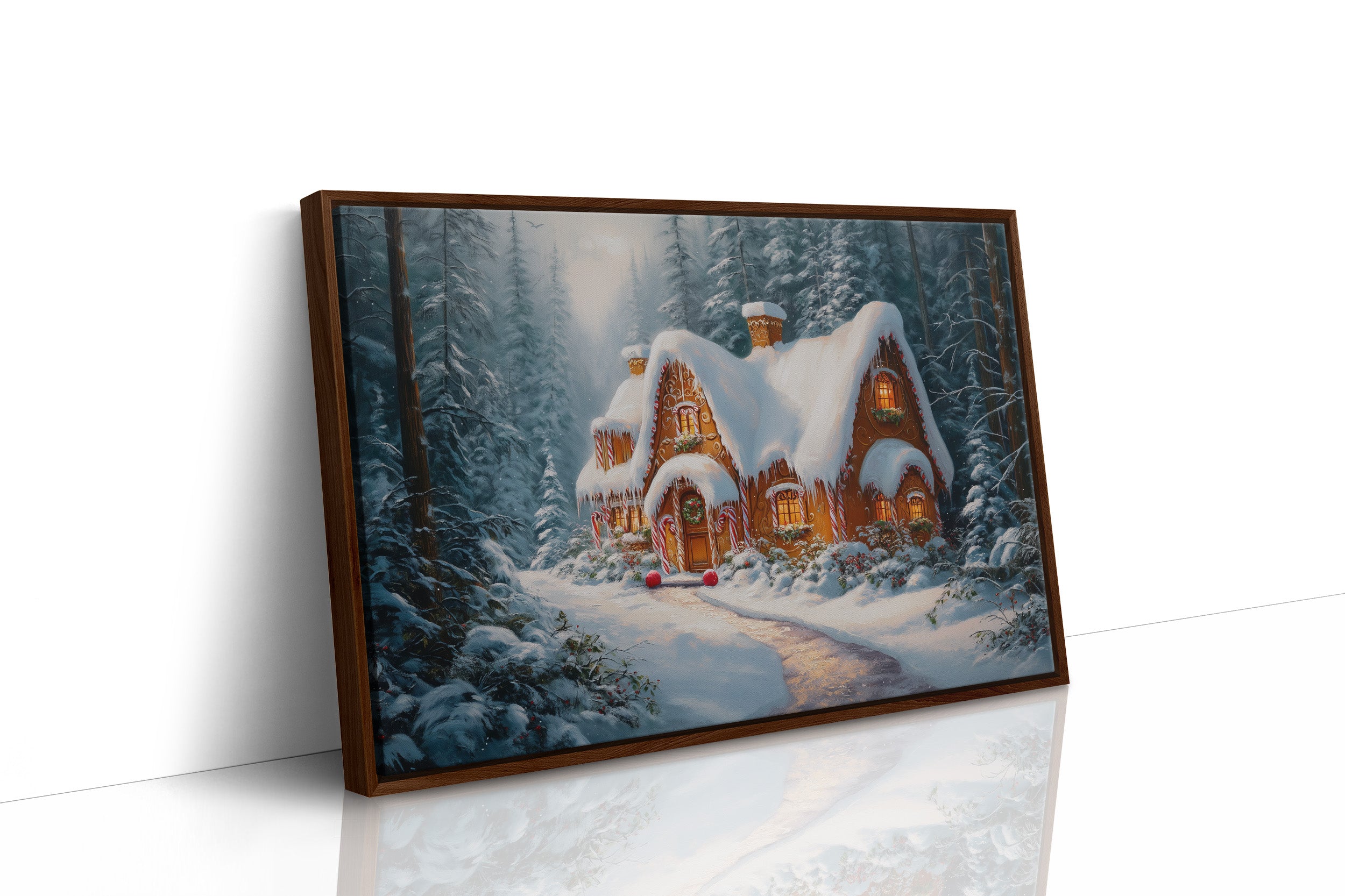 Gingerbread Dreams In Winter Woods