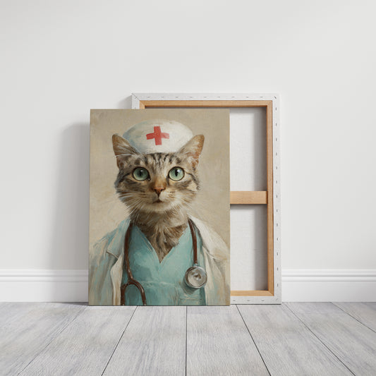 A Feline Healer's Gentle Touch