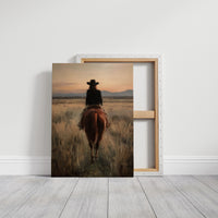 She Rides Toward The Glow