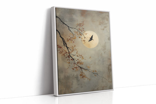 Moonlit Branch Guides Night's Journey