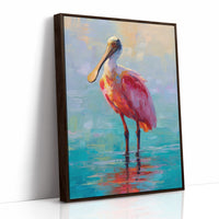 Coral Wader In Turquoise Shallows