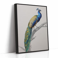 Sapphire Crown On Wooden Canvas