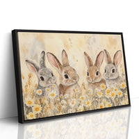 Cottontails Share Summer Daisy Tales