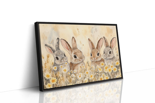 Cottontails Share Summer Daisy Tales