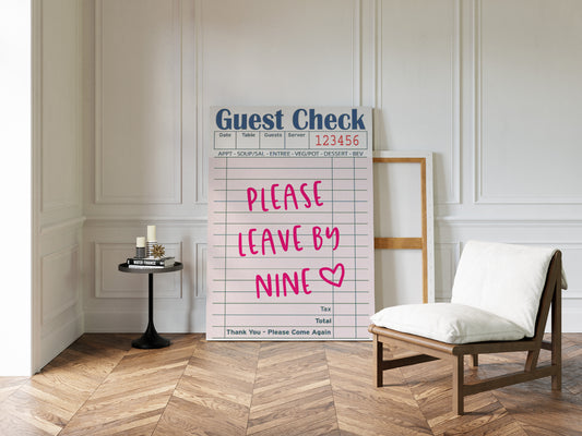 Message From The Kitchen Staff