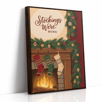 Stockings Were Hung: Dangerously Close to the Fire