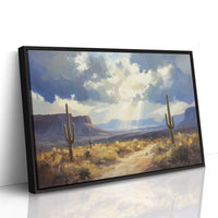 Desert Light Breaks Canyon Walls