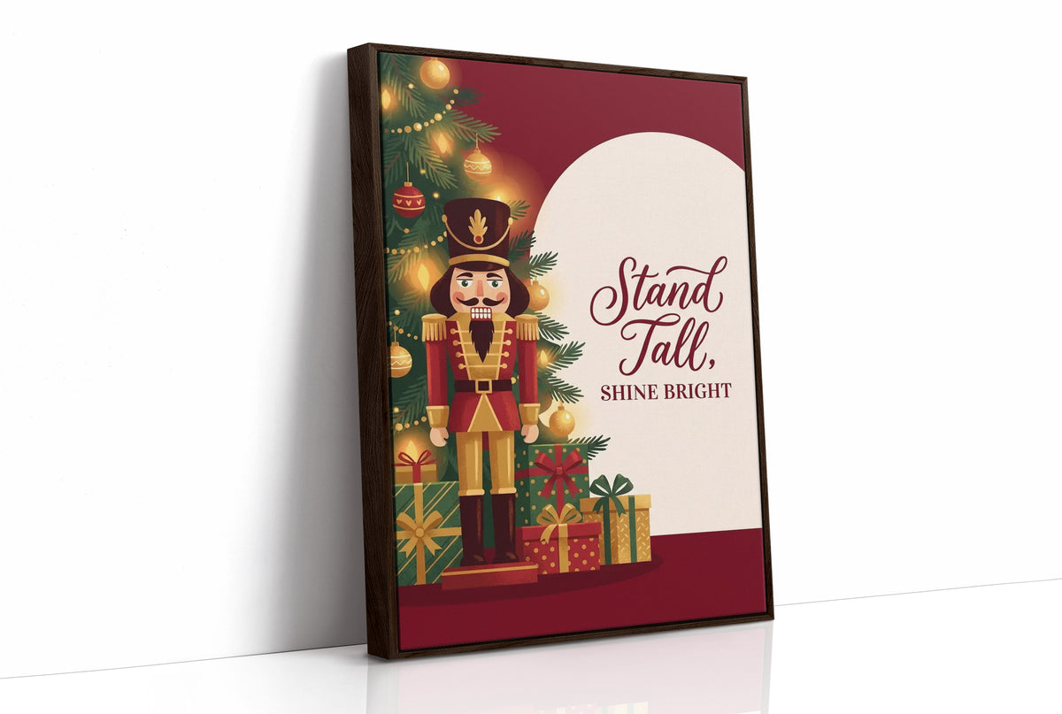 Stand Tall, Shine Bright: Nutcracker on Guard Duty