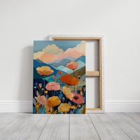Mountains Blooming with Colorful Life