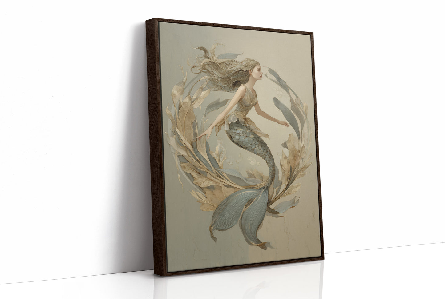 Seafoam Tales Among Kelp Forest