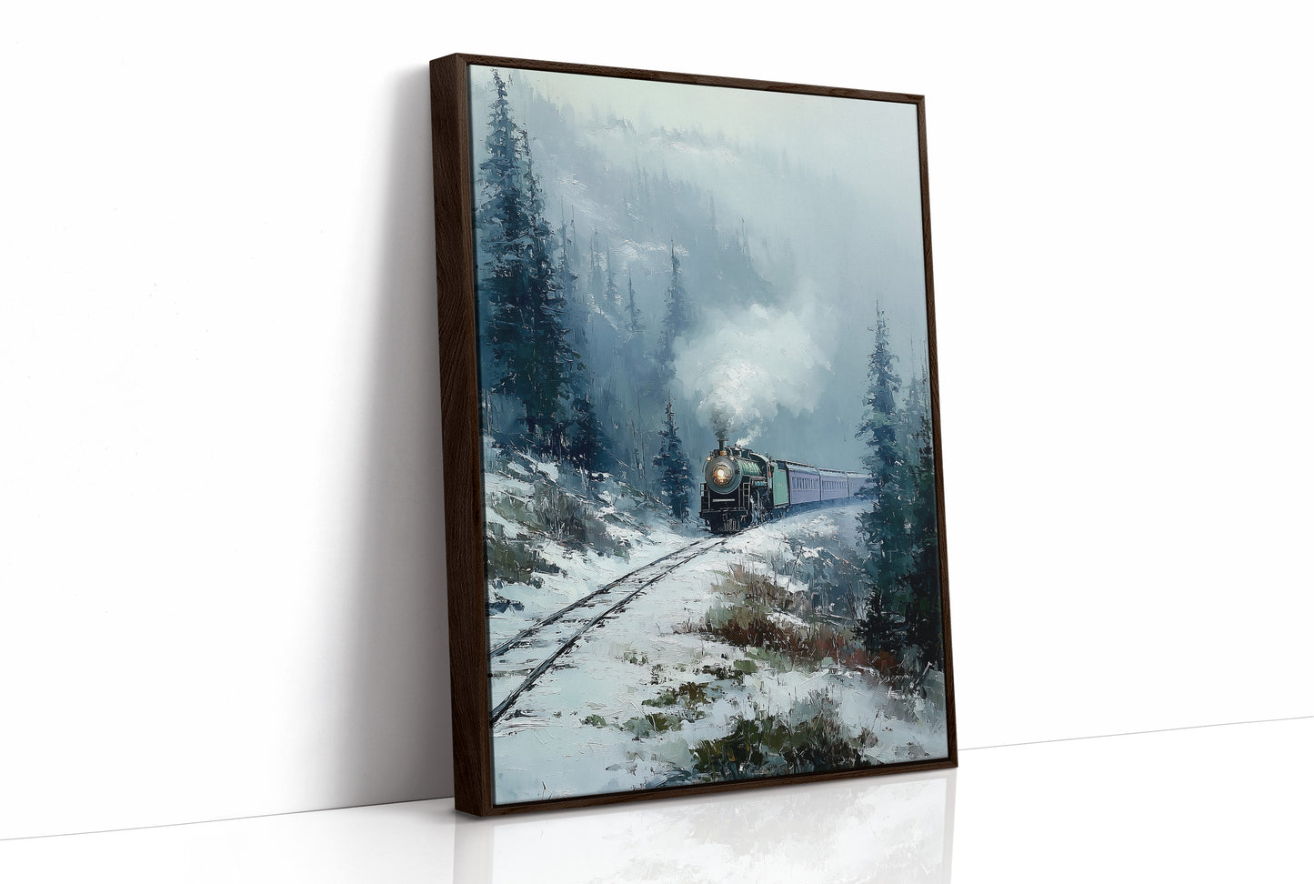 Steam Through the Silent Pines