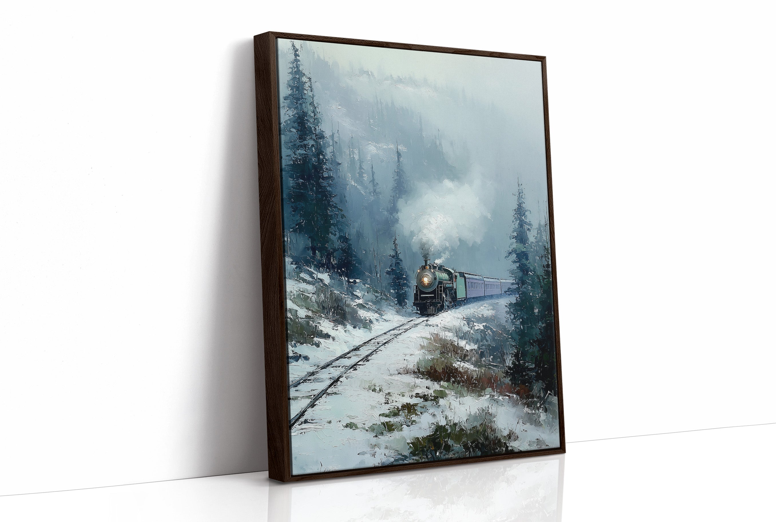 Steam Through the Silent Pines