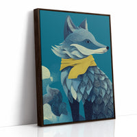 Fox Wrapped in Moonlight