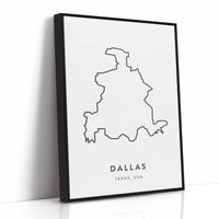 Dallas, Just the Outline
