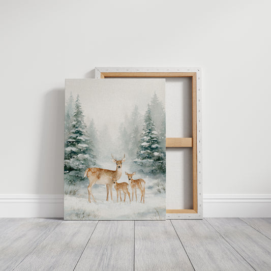 Beneath The Snowfall's Gentle Caress