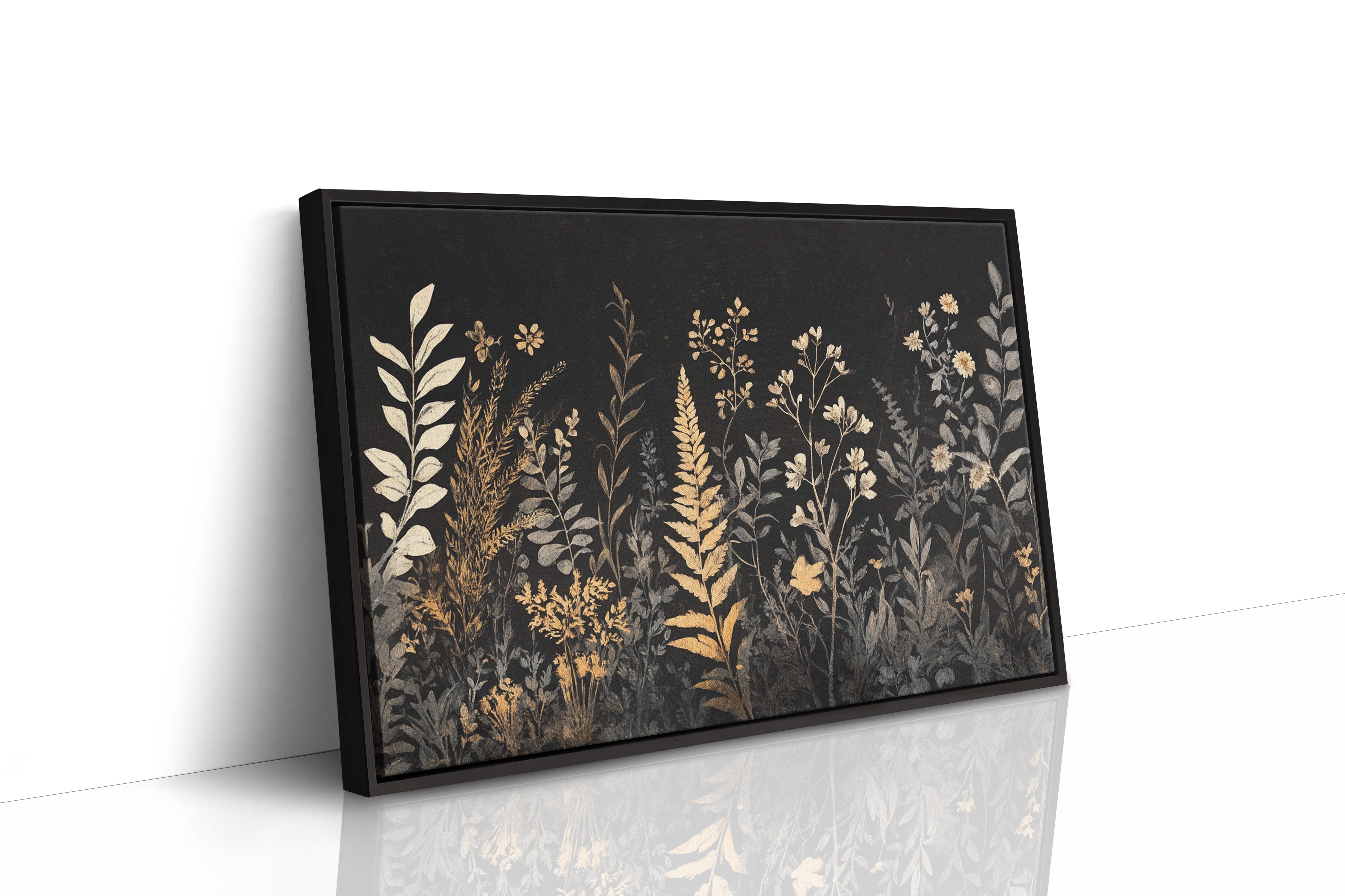 Midnight Garden Wears Golden Crown