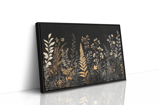Midnight Garden Wears Golden Crown