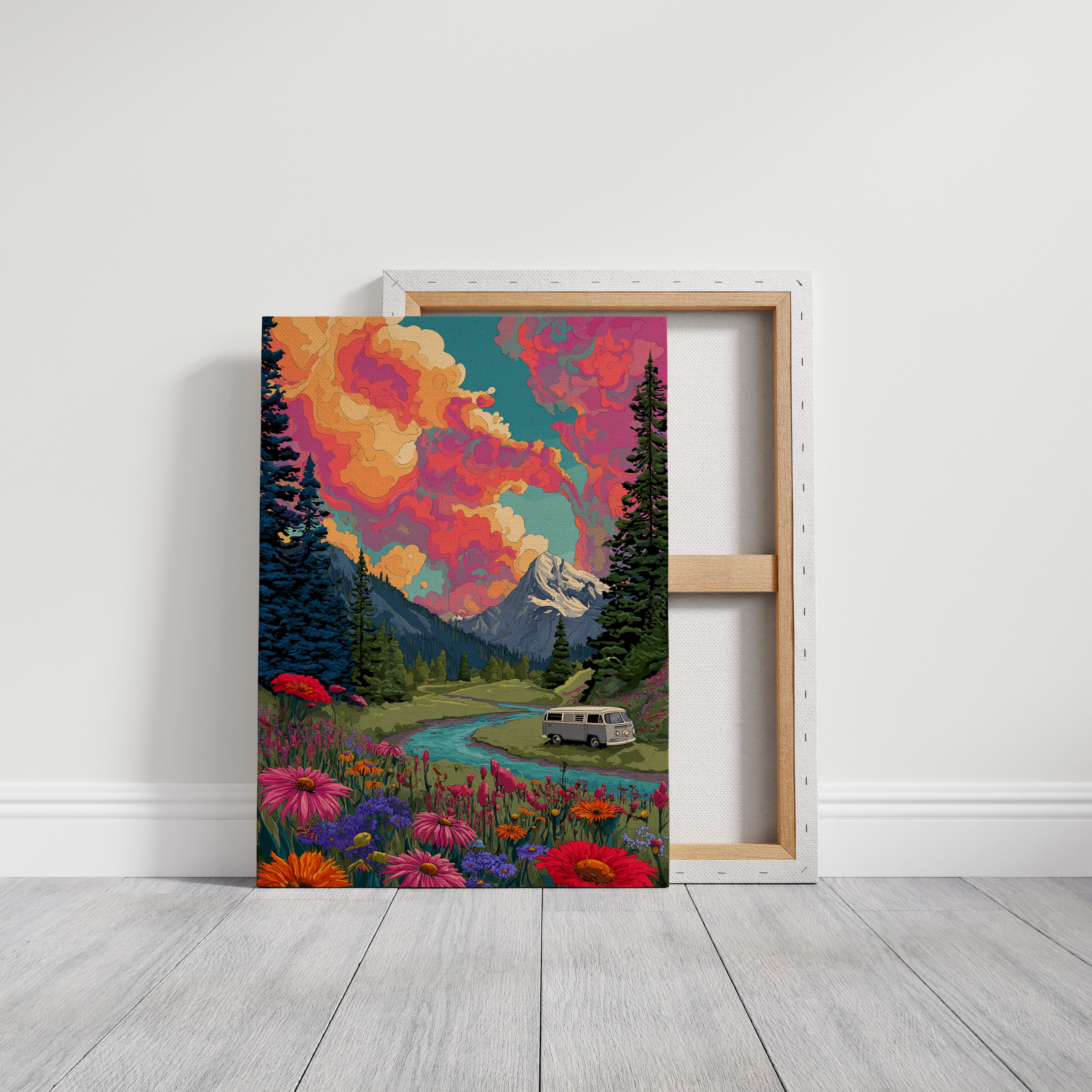 Journey Through Blossoms and Peaks