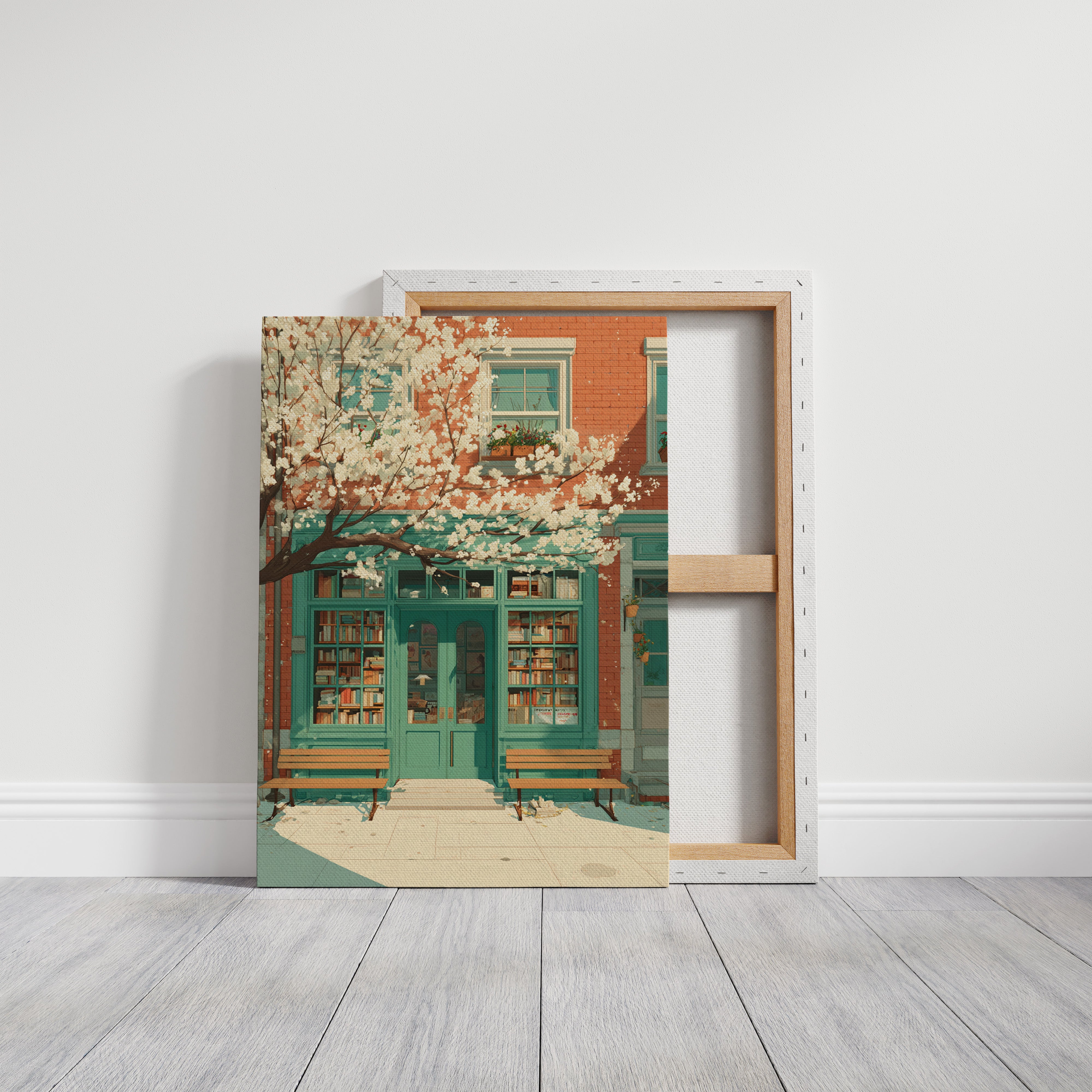 Beneath Blossoms and Books