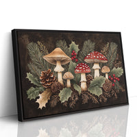 Winter Forest's Enchanted Mushroom Dance