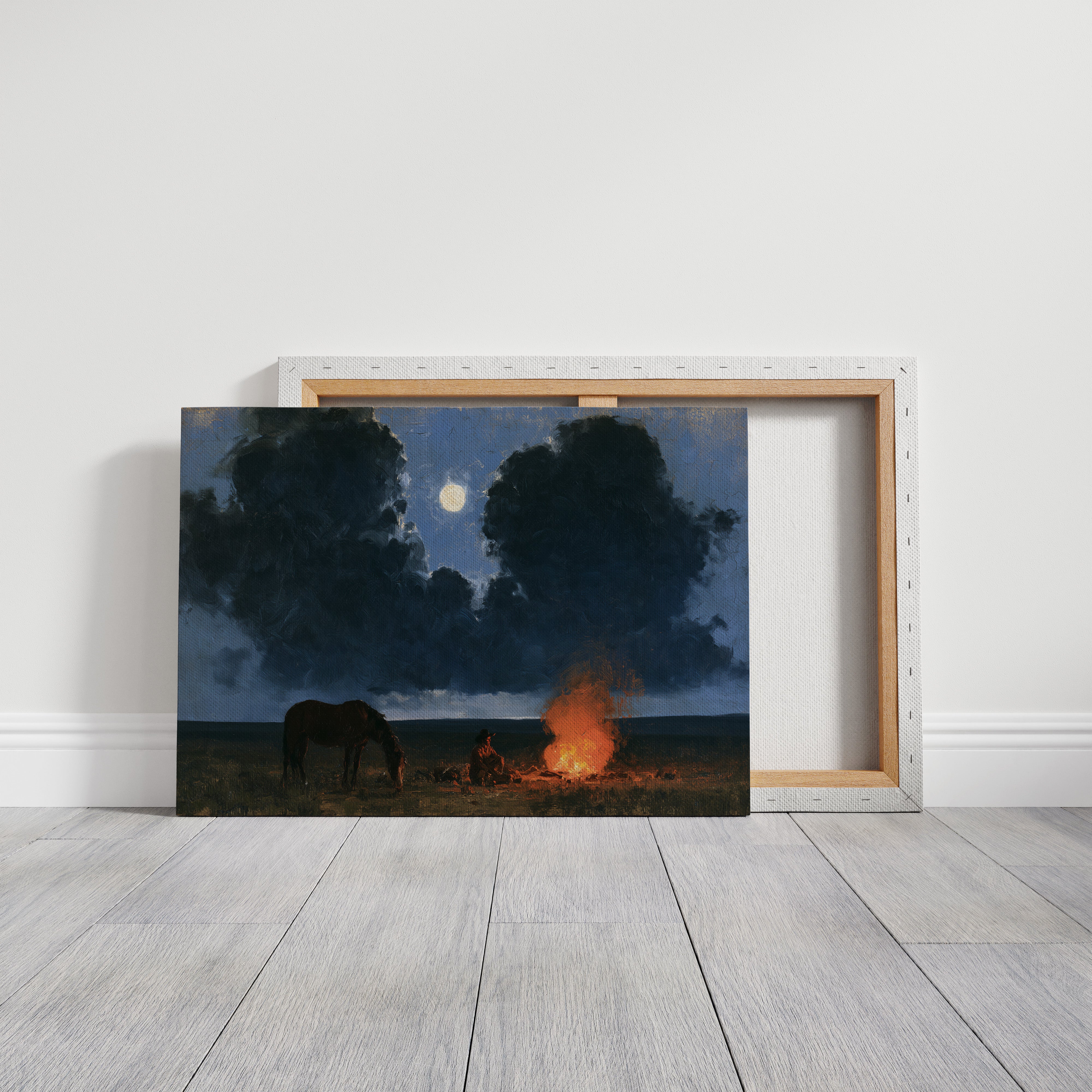 Camp Under A Split Sky