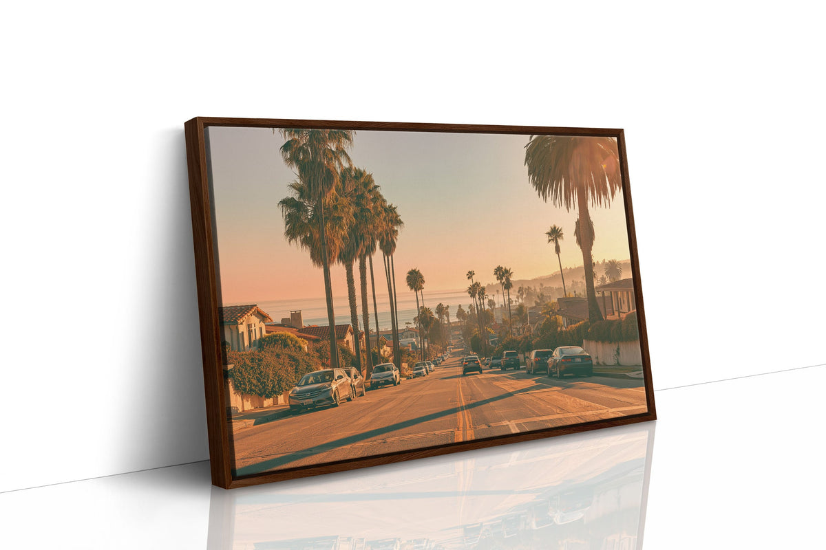 Golden Hour Coastal Drive