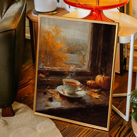 Autumn Sips and Golden Leaves