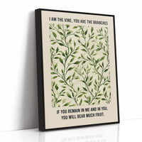 Verdant Words On Wooden Rest