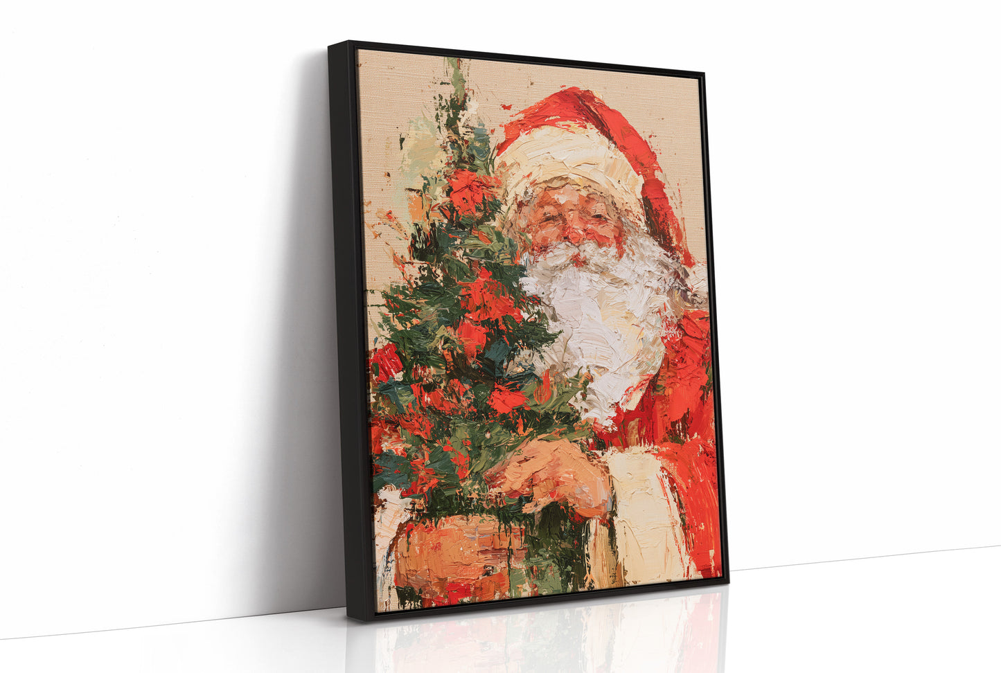 Santa in Thick Oils