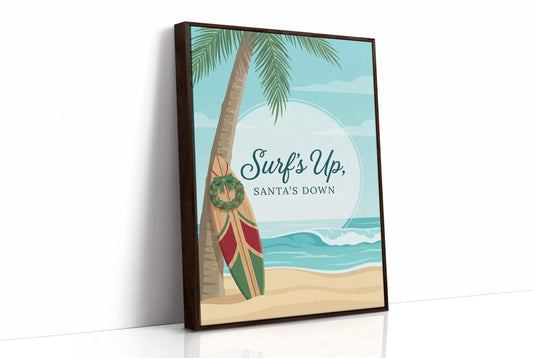 Hang Ten, Hang the Wreath