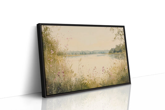 Wild Blooms Dance By Still Waters