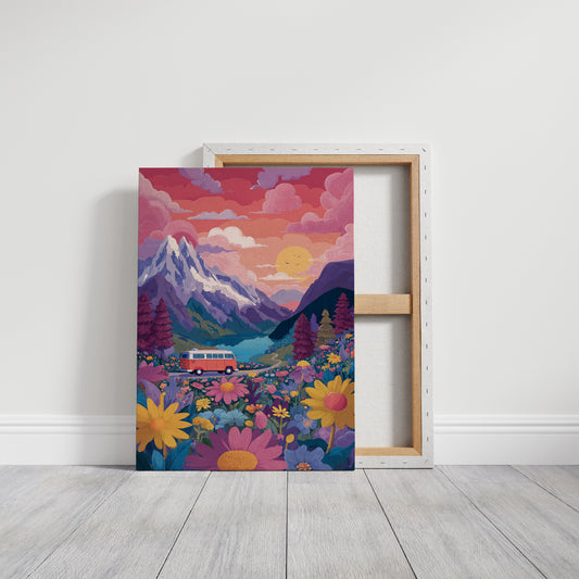 Journey Through Blooming Horizons
