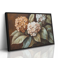 Autumn Hydrangeas Paint Golden Stories