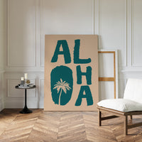 Island Letters Spell Summer Peace