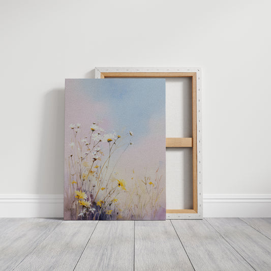 Fields Beneath a Gentle Sky