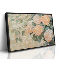 Peach Hydrangeas Paint Summer's Memory