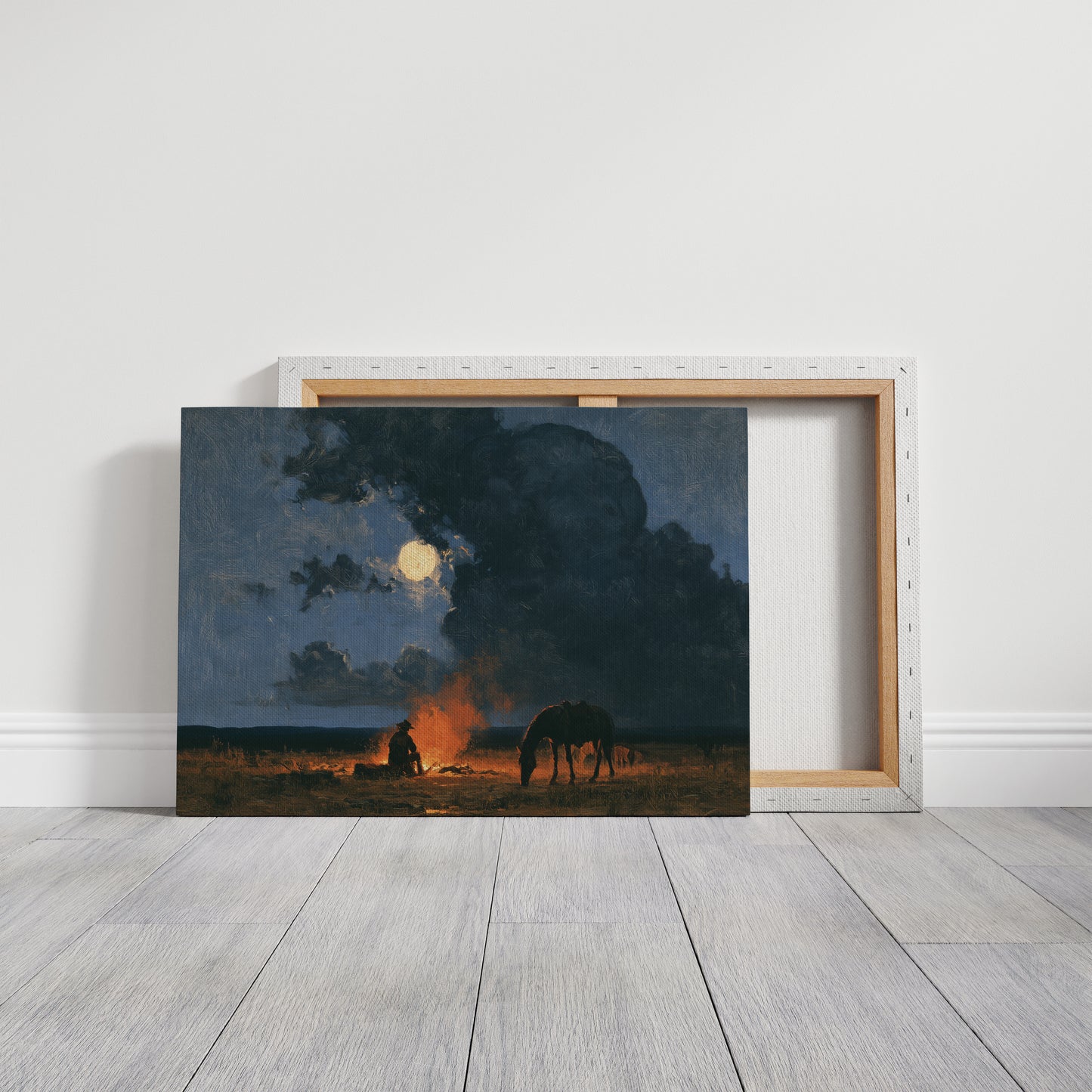 Fire, Horse, And A Restless Sky