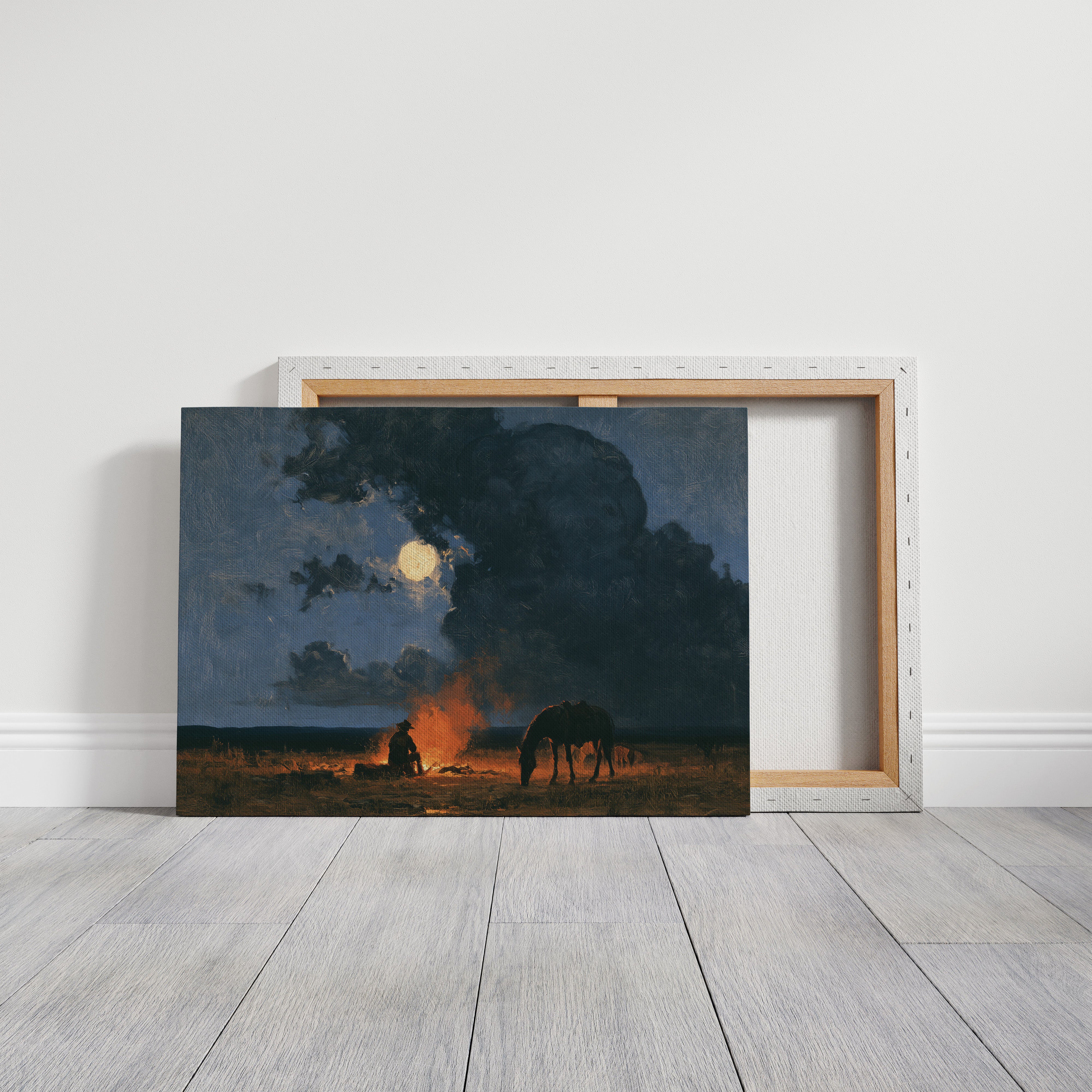 Fire, Horse, And A Restless Sky