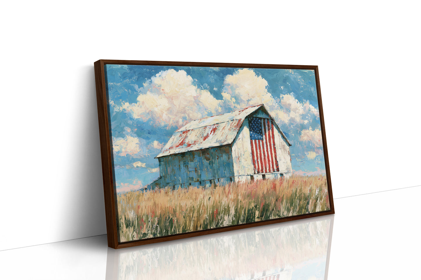 Old Glory Under Summer Skies