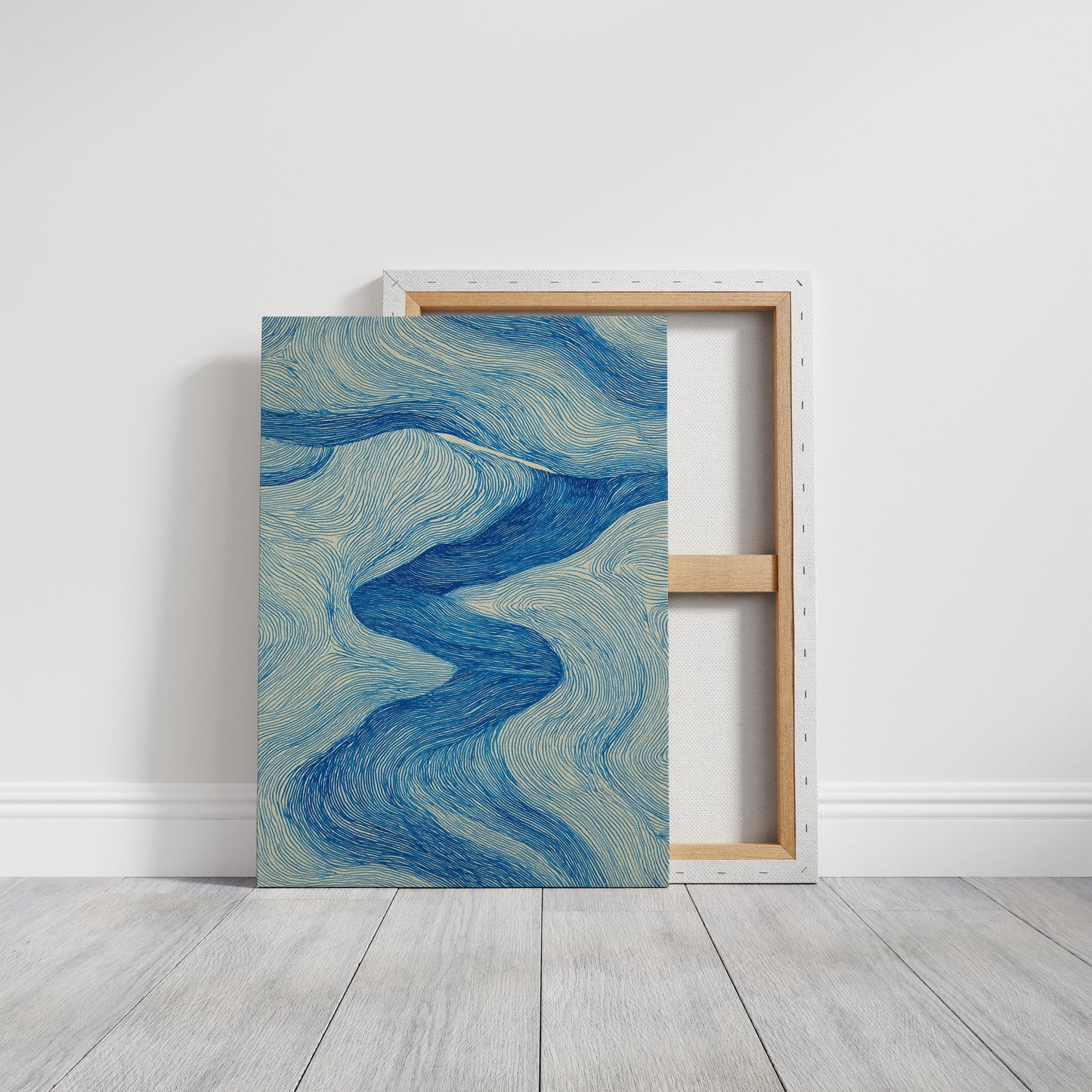 Currents of Blue and White