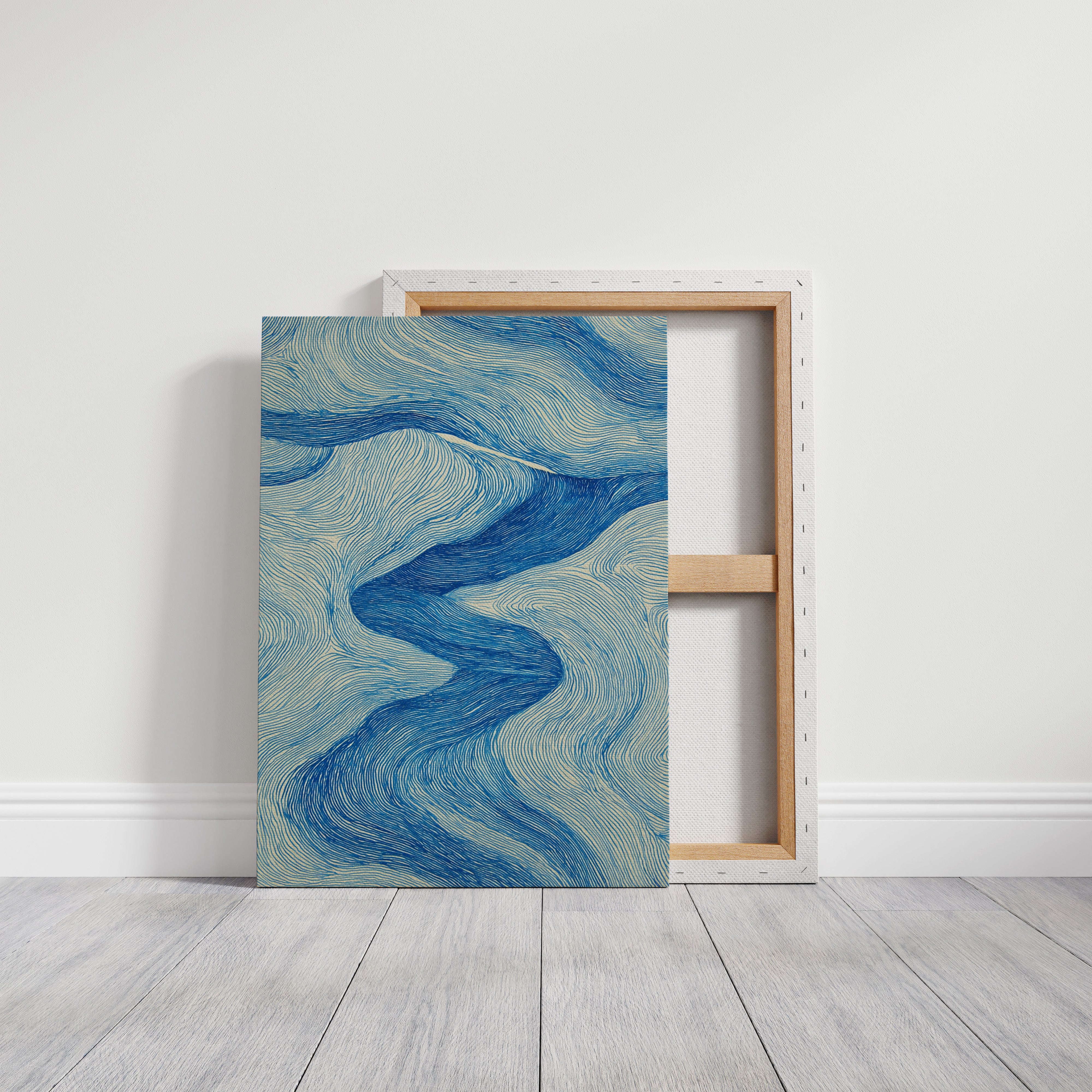 Currents of Blue and White